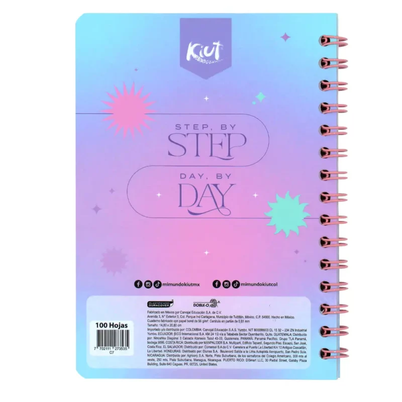 CUADERNO FRANCES 100HJS KIUT C7 ATADO DE 5 PZAS. - Imagen 4