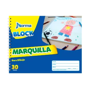 CUADERNO MARQUILLA 30HJS 58119 ATADO DE 5 PZAS.