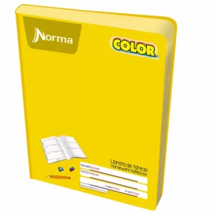 LIBRETA DE TAREAS 48HJS COSIDO NORMA COLOR 360 ATADO DE 4 PZAS.