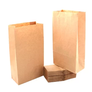 BOLSA DE PAPEL KRAFT C/100 NO. 1.