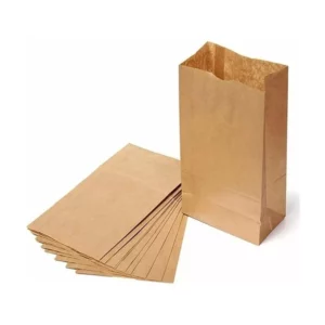 BOLSA DE PAPEL KRAFT C/100 NO. 3