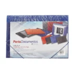 PORTADOCUMENTOS OFICIO OPACO PD124 AZUL