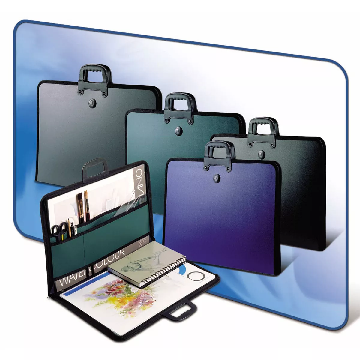 PORTAFOLIO RIBETEADO C/CIERRE PR3652 VDE