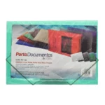 PORTADOCUMENTOS OFICIO TRAS PDT124 VERDE ATADO DE 2 PZAS.