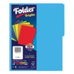FOLDER CARTA 176GRS C/25 FF30 AZUL INTENSO