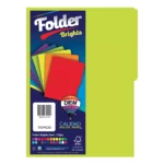 FOLDER OFICIO 176GRS C/25 FFTO11 VERDE ELECTRICO