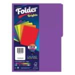 FOLDER OFICIO 176GRS C/25 FFTO27 MORADO INTENSO