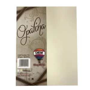 CARTULINA CARTA OPALINA MARFIL 225GRS C/100