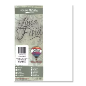 CARTULINA OPALINA CARTA METALLICS  285GRS C/50