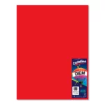 CARTULINA 50X66CM 176GRS C/10 ROJO