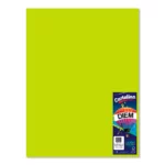 CARTULINA 50X66CM 176GRS C/10 VERDE ELECTRICO