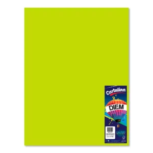 CARTULINA 50X66CM 176GRS C/10 VERDE ELECTRICO