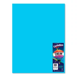 CARTULINA 50X66CM 176GRS C/10 AZUL