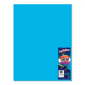 CARTULINA 50X66CM 176GRS C/10 AZUL INTENSO