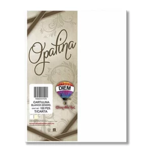 CARTULINA OPALINA CARTA 225GRS BLANCA C/100