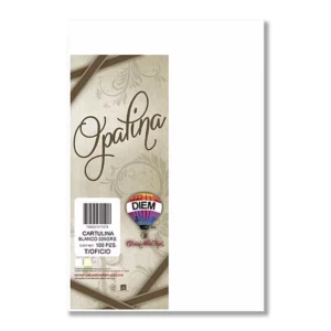 CARTULINA OPALINA OFICIO 225GR BLANCA C/100