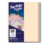 HOJA CARTA PASTEL C/250 75GRS SURTIDO