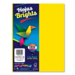 HOJA CARTA FLUORESCENTE C/100 100F09 CANARIO