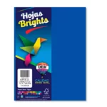 HOJA CARTA FLUORESCENTE C/100 100F23 SUPER COBALTO