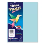 HOJA CARTA PASTEL C/100 100P07 AZUL