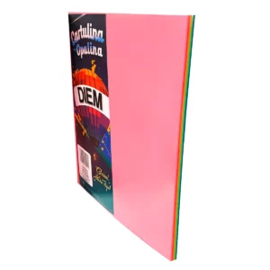 CARTULINA CARTA FLUORESCENTE Y PASTEL C/50