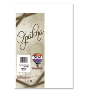 PAPEL OPALINA OFICIO BLANCA 125GRS C/100