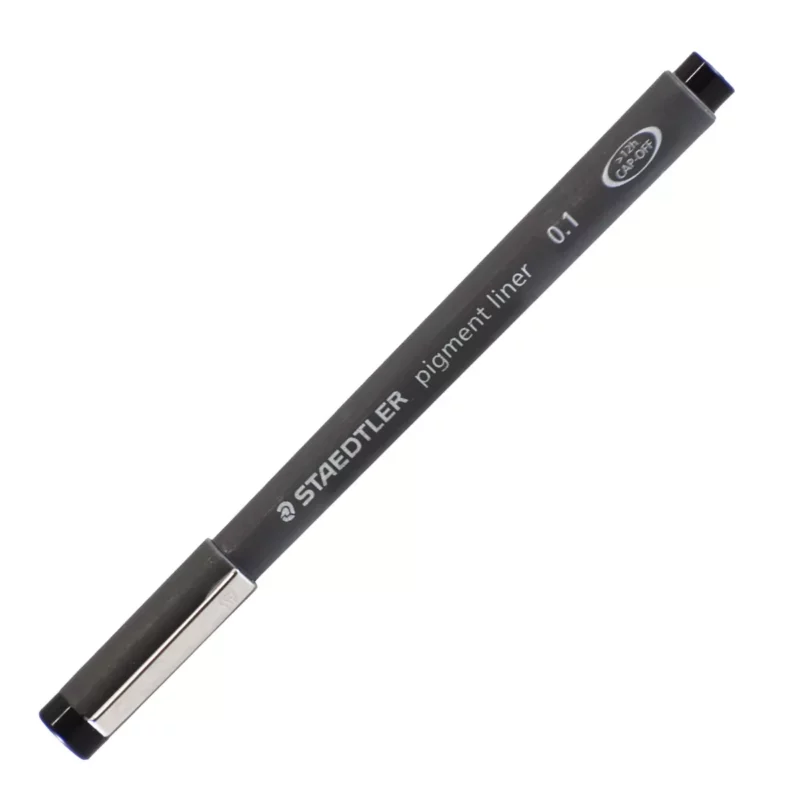 ESTILOGRAFO DESECHABLE 01MM NEGRO 308-01 ATADO DE 3 PZAS.