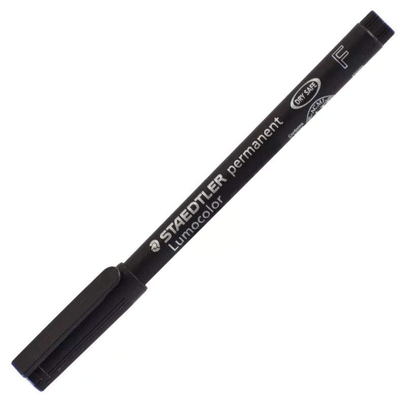 PLUMON PERMANENTE LUMO FINO 318-9 NEGRO ATADO DE 2 PZAS.