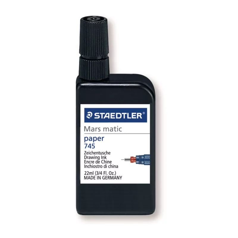 TINTA CHINA 23ML 745-M2-9 PARA PAPEL NEGRA