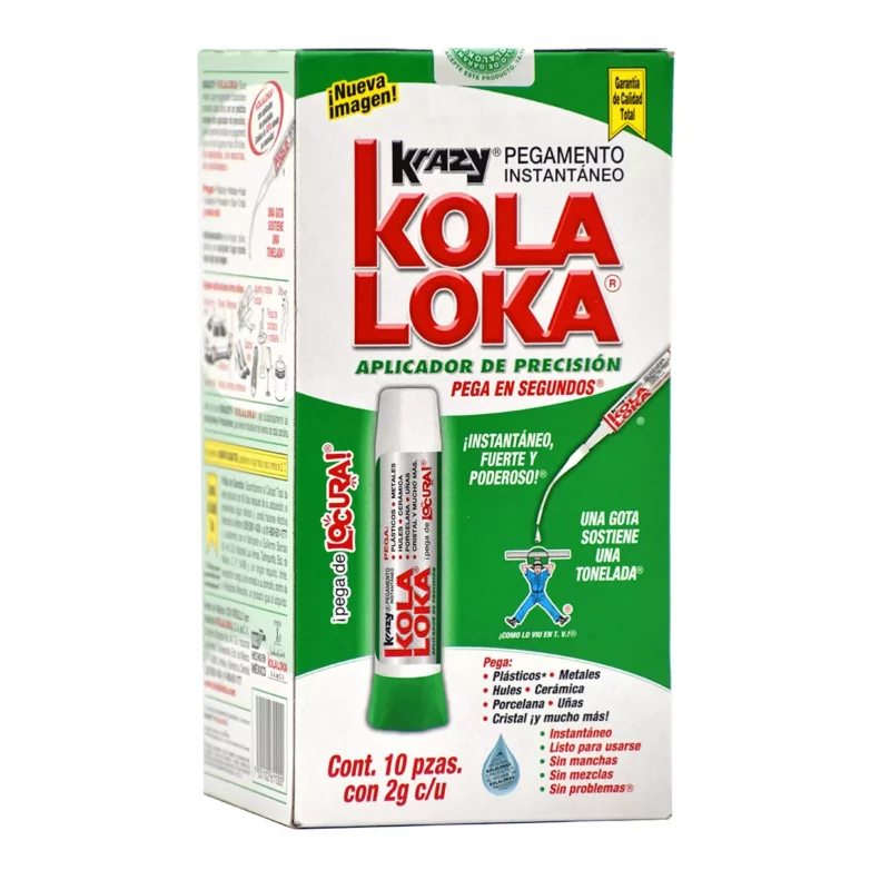 PEGAMENTO KOLA LOKA 2GRS ATADO DE 10 PZAS.