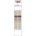 ESFUMINO IMPORTADO C/6 NO. 4 9X130MM ATADO DE 2 PZAS.