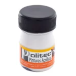 PINTURA ACRILICA METALICA 20ML 501 BLANCO ATADO DE 12 PZAS.