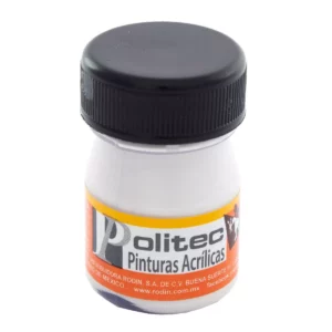 PINTURA ACRILICA METALICA 20ML 501 BLANCO ATADO DE 12 PZAS.