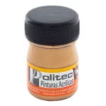 PINTURA ACRILICA METALICA 20ML 700 ORO ATADO DE 12 PZAS.