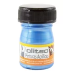 PINTURA ACRILICA METALICA 20ML 513 AZUL ATADO DE 12 PZAS.