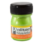PINTURA ACRILICA METALICA 20ML 533 VERDE ATADO DE 12 PZAS.