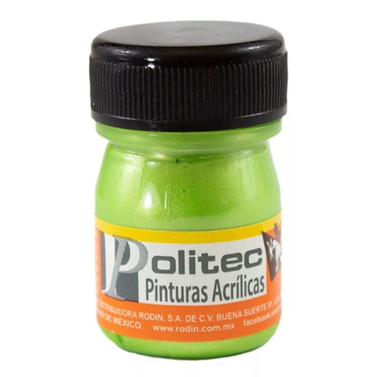 PINTURA ACRILICA METALICA 20ML 528 VERDE HOJA ATADO DE 12 PZAS.