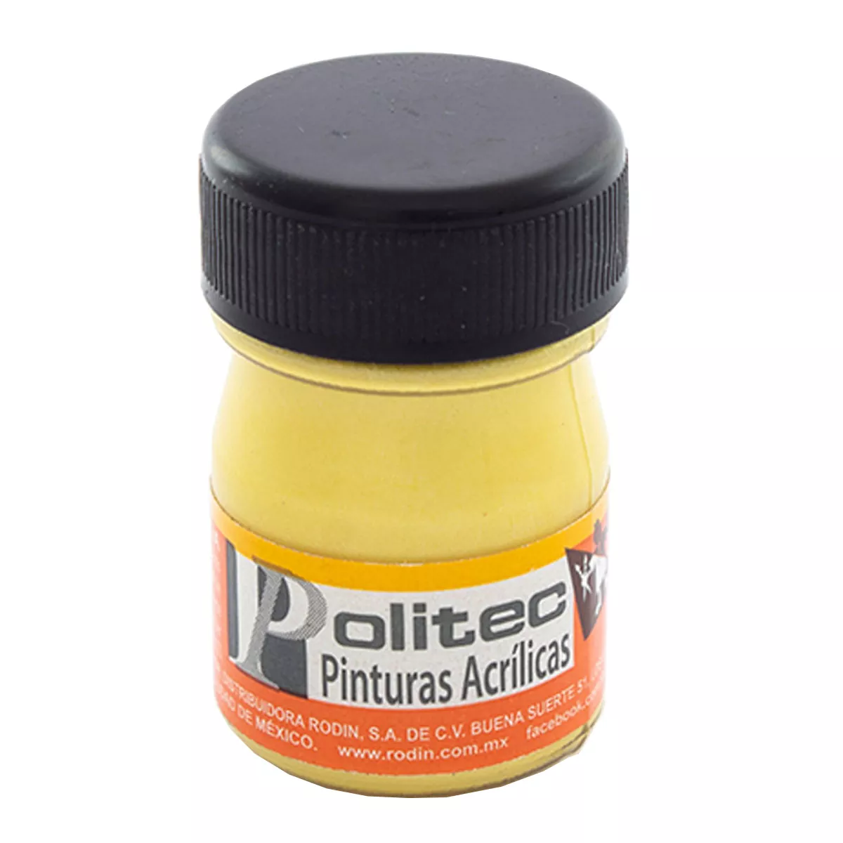 PINTURA ACRILICA METALICA 20ML 518 AMARILLA ATADO DE 12 PZAS.