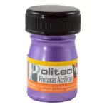 PINTURA ACRILICA METALICA 20ML 534 MORADA ATADO DE 12 PZAS.