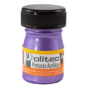 PINTURA ACRILICA METALICA 20ML 534 MORADA ATADO DE 12 PZAS.