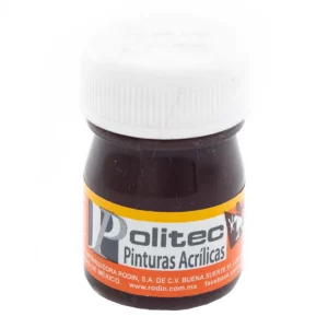 PINTURA ACRILICA MATE 20ML 304 SOMBRA CAFE ATADO DE 12 PZAS.