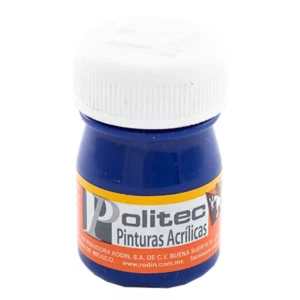 PINTURA ACRILICA MATE 20ML 310 AZUL COBALTO ATADO DE 12 PZAS.