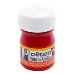 PINTURA ACRILICA MATE 20ML 314 ROJO ATADO DE 12 PZAS.
