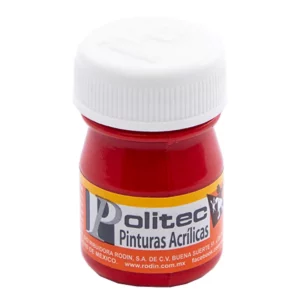 PINTURA ACRILICA MATE 20ML 314 ROJO ATADO DE 12 PZAS.
