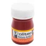 PINTURA ACRILICA MATE 20ML 305 ROJO OXIDO ATADO DE 12 PZAS.