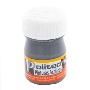 PINTURA ACRILICA MATE 20ML 317 GRIS ATADO DE 12 PZAS.