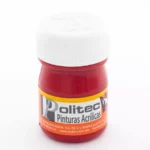 PINTURA ACRILICA MATE 20ML 319 CARMIN ATADO DE 12 PZAS.