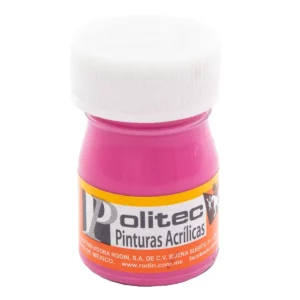 PINTURA ACRILICA MATE 20ML 323 CARMIN CLARO ATADO DE 12 PZAS.