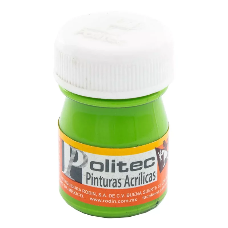 PINTURA ACRILICA MATE 20ML 345 LIMA ATADO DE 12 PZAS.