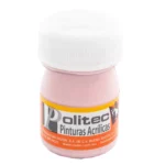 PINTURA ACRILICA MATE 20ML 326 ROSA PASTEL ATADO DE 12 PZAS.